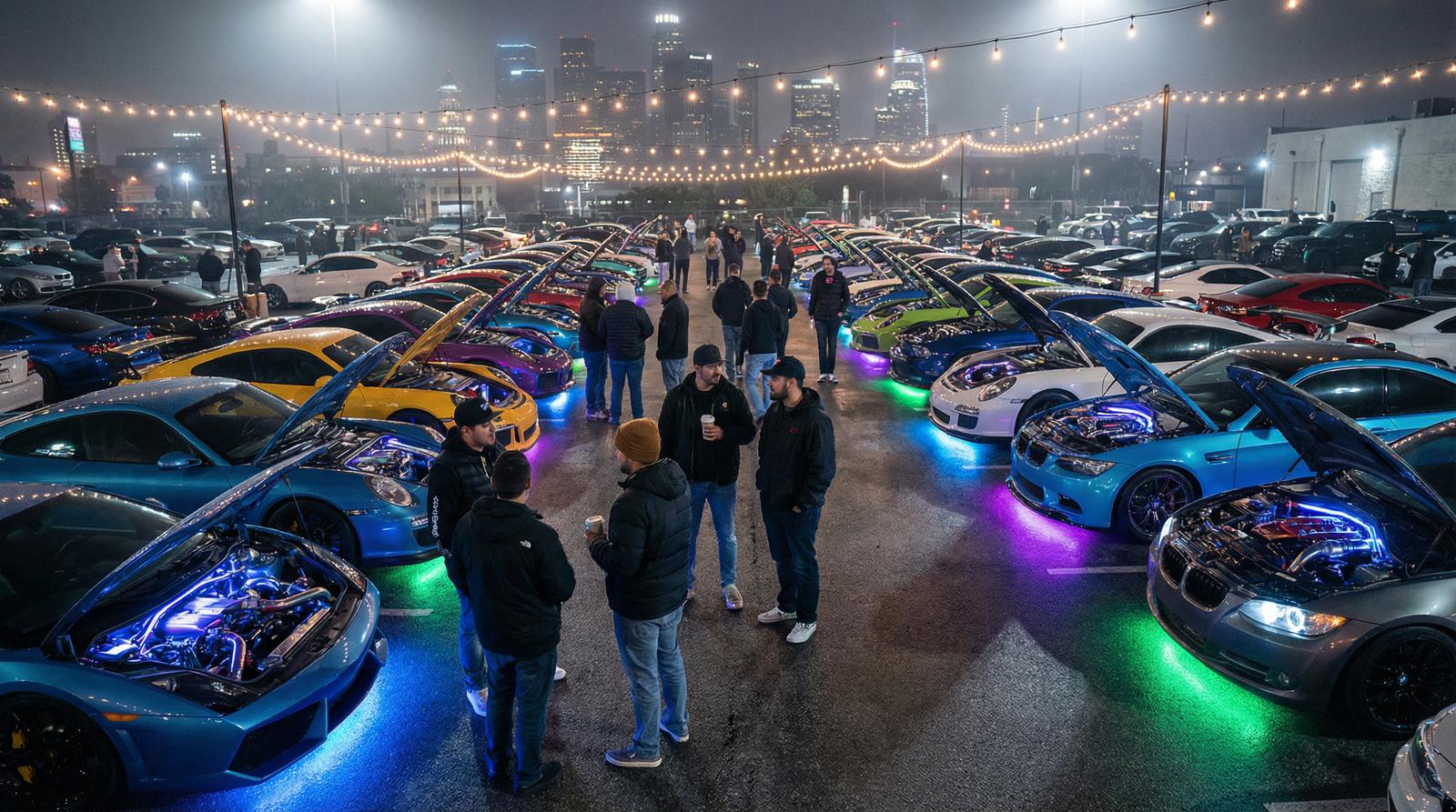 花色堂改装车友聚会视频